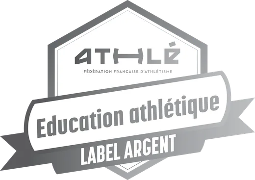Label Éducation athlétique Argent de la Fédération française d'athlétisme
