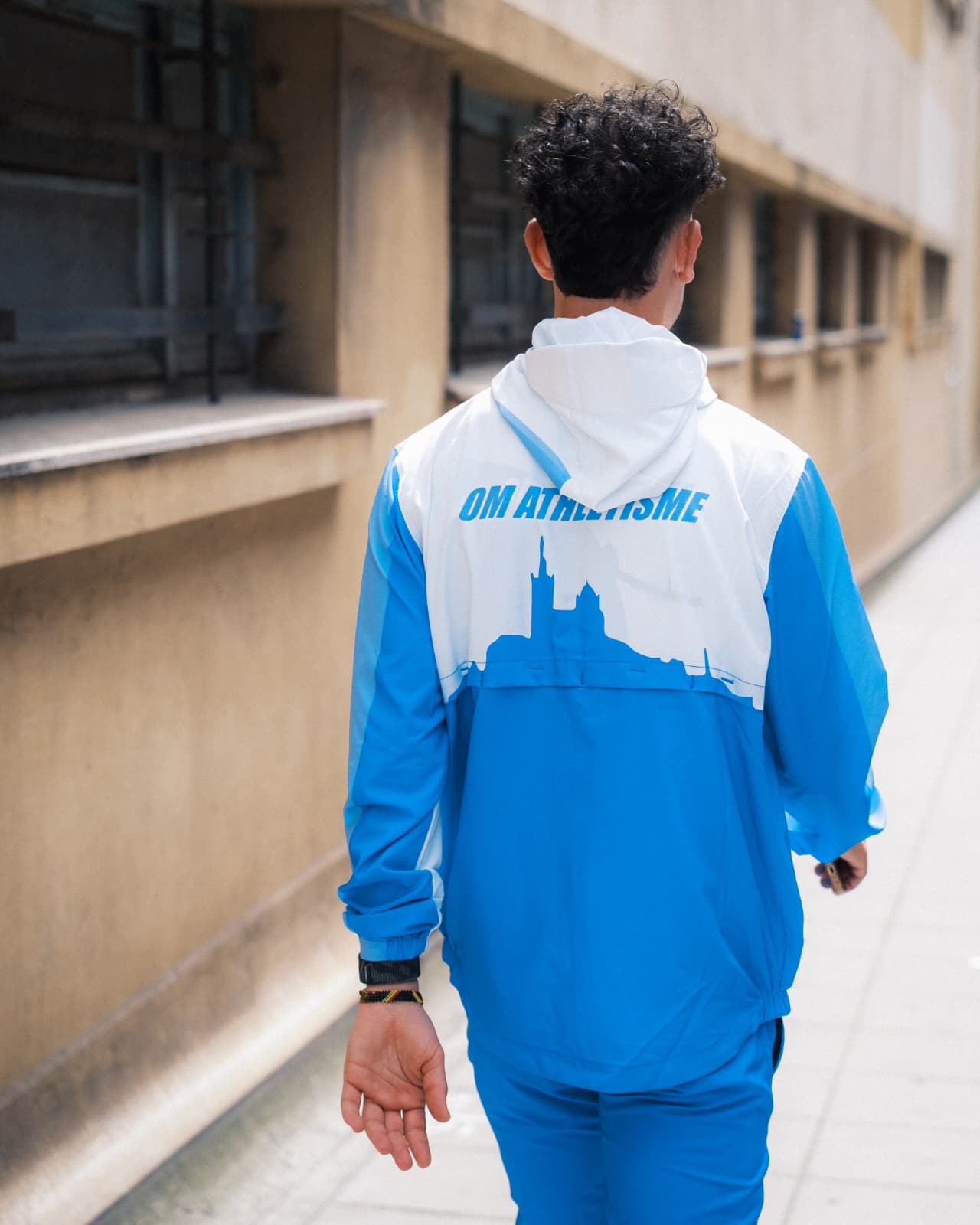 Athlète OM Athlétisme dos